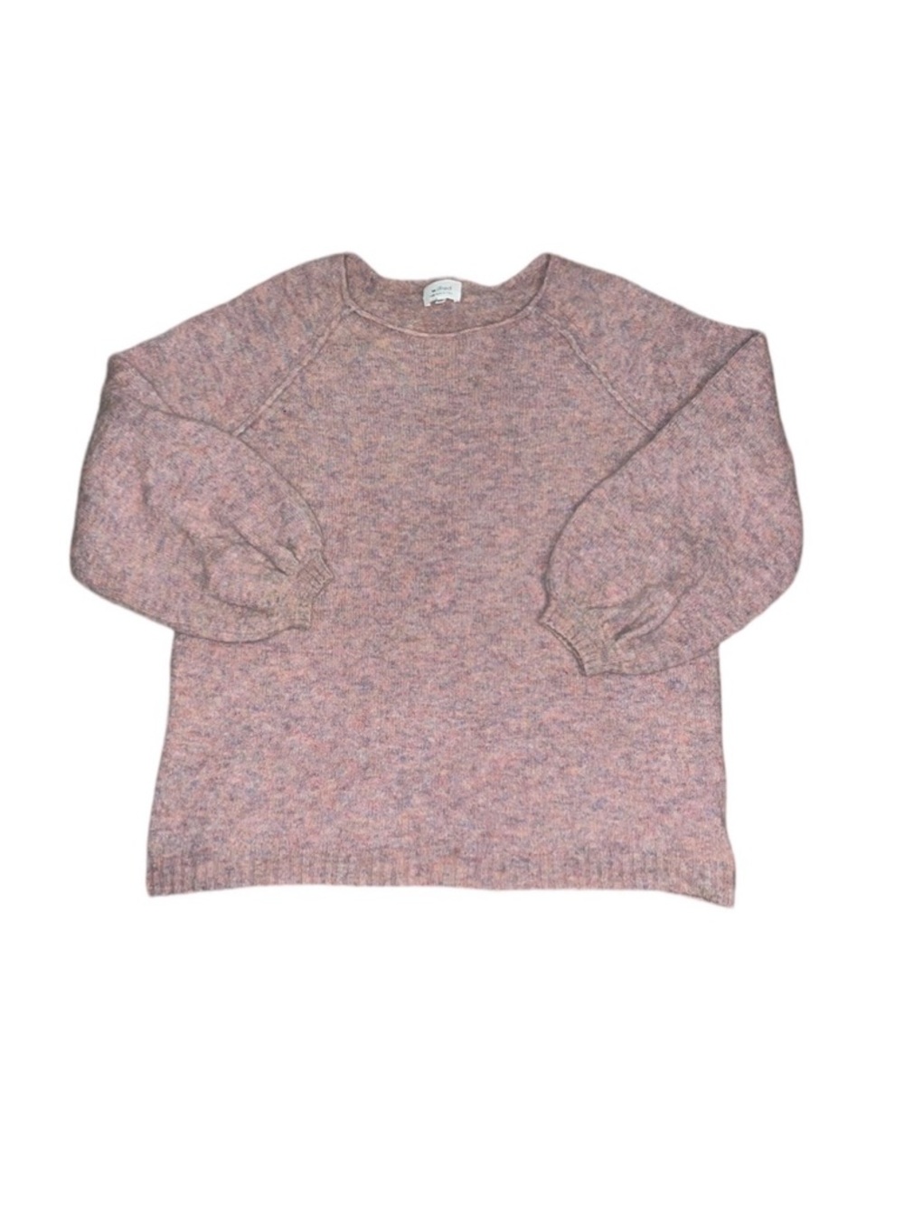 Wilfred pink balloon sleeve sweater